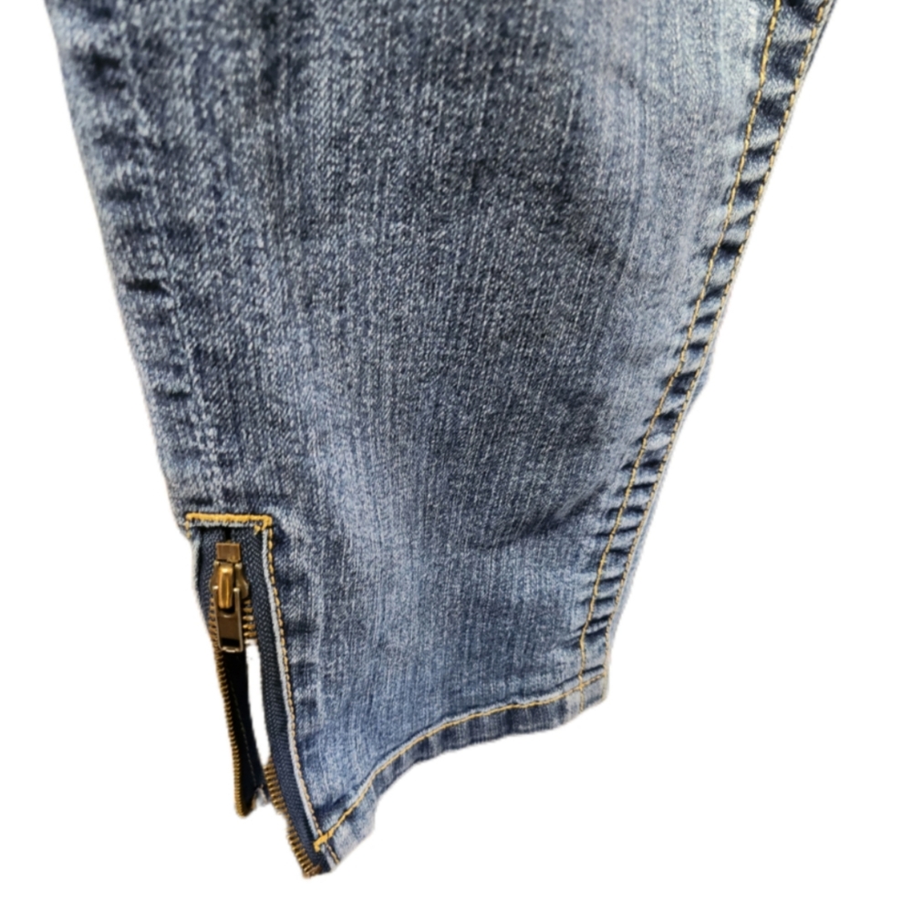 AMERICAN RAG CIE ZIP LEG ANKLE JEANS - Picture 5 of 6